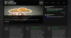 Desktop Screenshot of cyberdefensetechnologies.com